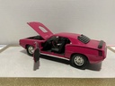 1/18: ERTL 1970 PLYMOUTH HEMI CUBA PINK ON BLACK image
