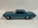 1/18 MAISTO 1965 PONTIAC GTO BLUE ON BLUE  - Photo 3