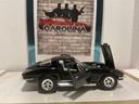1/18: ERTL 1967 CHEVROLET CORVETTE STINGRAY GOODYEAR BLACK ON BLACK image
