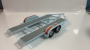 1/18 GMP GULF TRAILER DUAL AXLE [MISSING RAMPS] - Photo 5