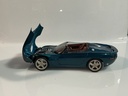 1/18 MAISTO JAGUAR XK 180 BLUE ON BROWN - Photo 2