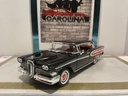 1/18: ROAD SIGNATURE 1958 EDSEL CITATION DELUXE BLACK ON RED image