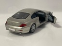 1/18 HOTWHEELS BMW 645 CI COUPE SILVER ON GRAY - Photo 6