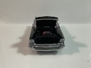 1/18 ERTL 1957 CHEVROLET BEL AIR BLACK ON RED / GRAY - Photo 7