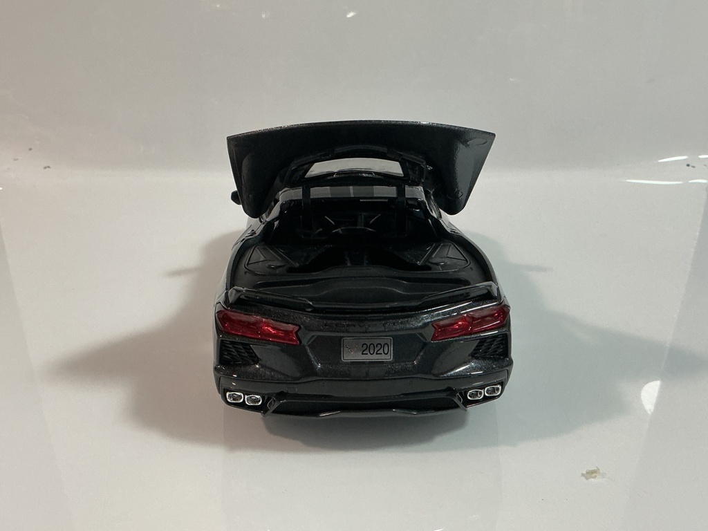 1/18 MAISTO 2020 CORVETTE DARK GREY ON BLACK - Photo 5