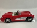 1/18 ROAD TOUGH CHEVROLET CORVETTE 1957 RED ON CREAM - Photo 6