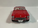 1/18 ROAD TOUGH CHEVROLET CORVETTE 1957 RED ON CREAM - Photo 7