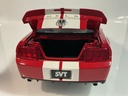 1/18 SHELBY COLLECTIONS 2007 SHELBY G.T. 500 RED/WHITE ON BLACK/RED - Photo 5