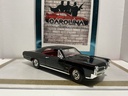 1/18: ERTL 1966 PONTIAC GTO BLACK ON RED image