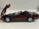 1/18 MAISTO 1992 CORVETTE ZR-1 RED ON RED [LIGHT RASHING] - Photo 2