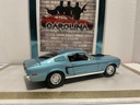1/18: MAISTO 1968 FORD MUSTANG GT COBRA BLUE ON BLACK image
