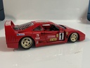 1/18 BURAGO 1987 FERRARI F40 #1 PIRELLI RED ON GREY - Photo 6