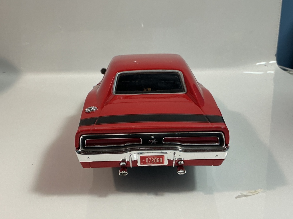 1/18 ERTL 1969 DODGE RED ON BLACK  - Photo 5