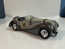1/18 POLISTIL BMW 328 TG6 GREY ON BLACK [MISSING MIRROR] - Photo 3