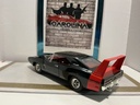 1/18: ERTL 1969 DODGE CHARGER DAYTONA BLACK ON RED image