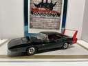 1/18: ERTL 1969 DODGE CHARGER DAYTONA BLACK ON RED image