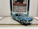 1/18: ERTL 1969 SS 396 L 89 CHEVROLET CAMARO GLACIER BLUE ON BLACK image