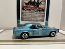 1/18: ERTL 1969 SS 396 L 89 CHEVROLET CAMARO GLACIER BLUE ON BLACK image