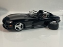 1/18 BURAGO VIPER RT/10 DODGE BLACK ON GRAY [LOOSE TIRE/DAMAGED] - Photo 2