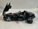 1/18 BURAGO VIPER RT/10 DODGE BLACK ON GRAY [LOOSE TIRE/DAMAGED] - Photo 3