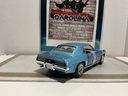1/18: ERTL 1969 SS 396 L 89 CHEVROLET CAMARO GLACIER BLUE ON BLACK image