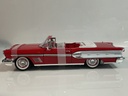 1/18 ROAD SIGNATURE 1958 BONNEVILLE RED ON WHITE - Photo 2