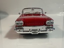 1/18 ROAD SIGNATURE 1958 BONNEVILLE RED ON WHITE - Photo 5