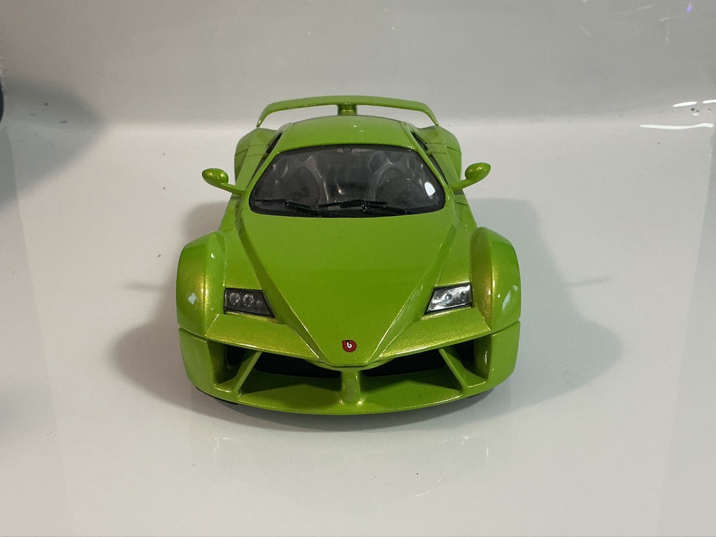 1/18 BURAGO PRIMA GIUGIARO 2002 GREEN ON GREY - Photo 7