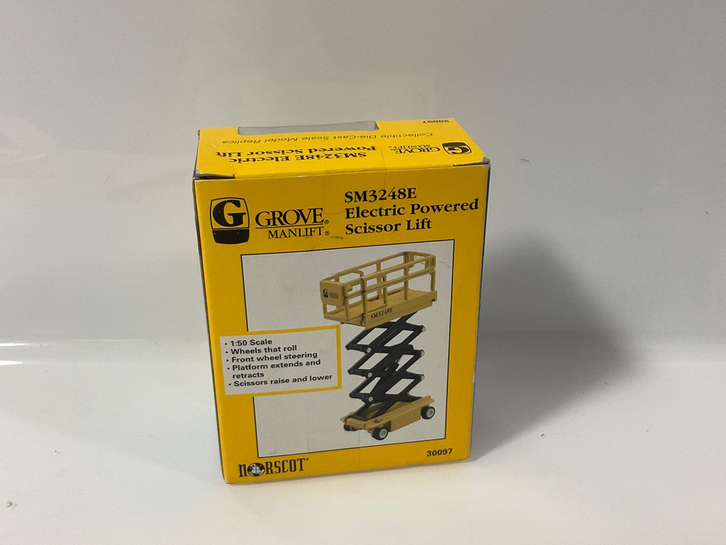 1/50 NORSCOT MANILIFT SM3248E ELECTRIC SCISSOR LIFT  - Photo 2