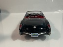 1/18 BURAGO 1957 CHEVROLET CORVETTE BLACK ON RED - Photo 4