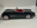 1/18 50’S / FIFTIES 1953 CHEVROLET CORVETTE BLACK ON RED  - Photo 2