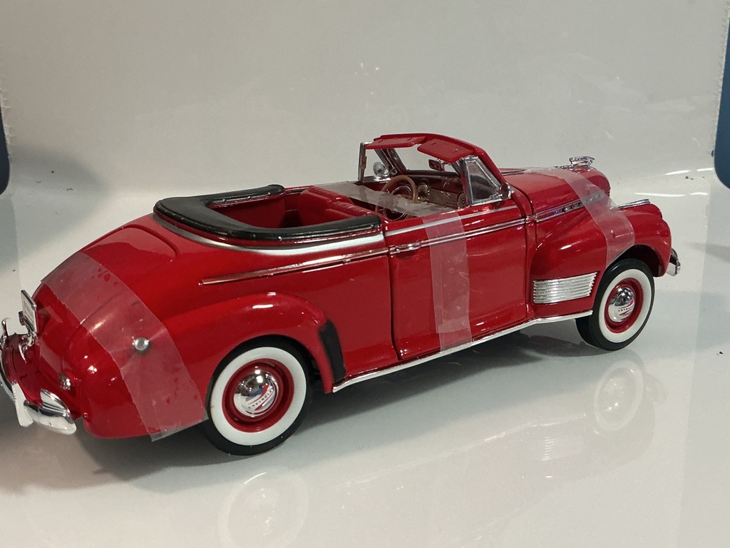 1/18 WELLY 1941 CHEVROLET SPECIAL DELUXE RED ON RED - Photo 4