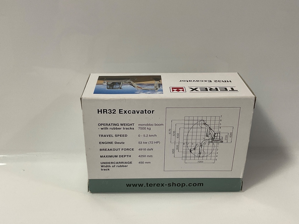 1/50 BRAMI MODEL TEREX HR32 EXCAVATOR  - Photo 2