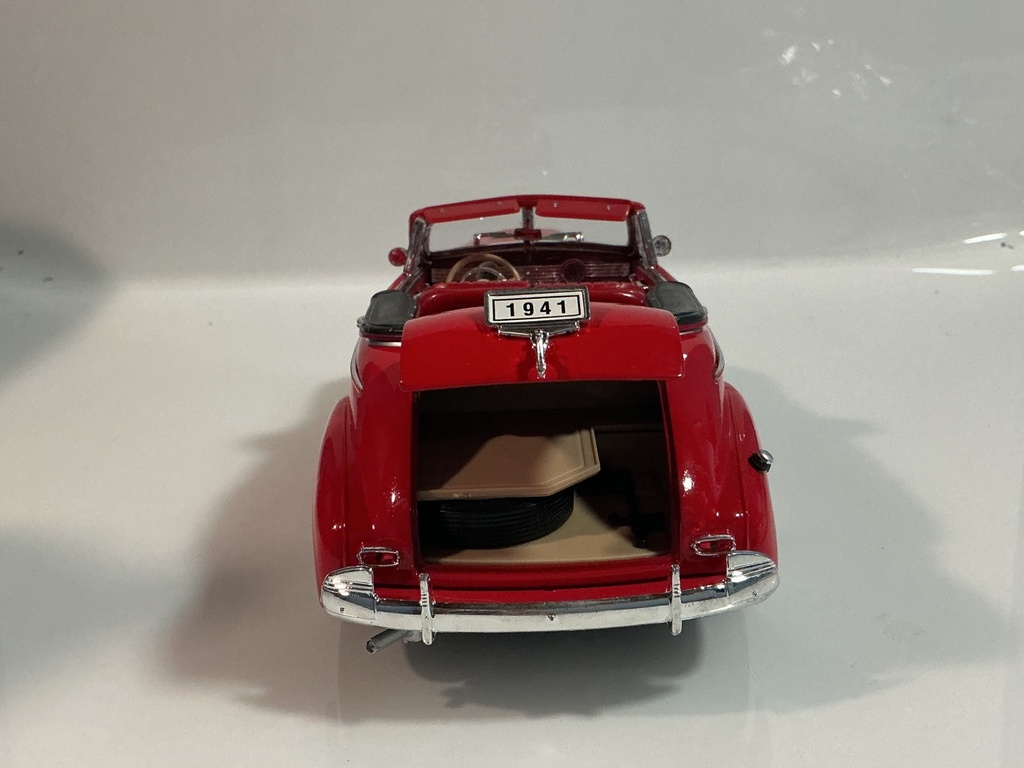 1/18 WELLY 1941 CHEVROLET SPECIAL DELUXE RED ON RED - Photo 6