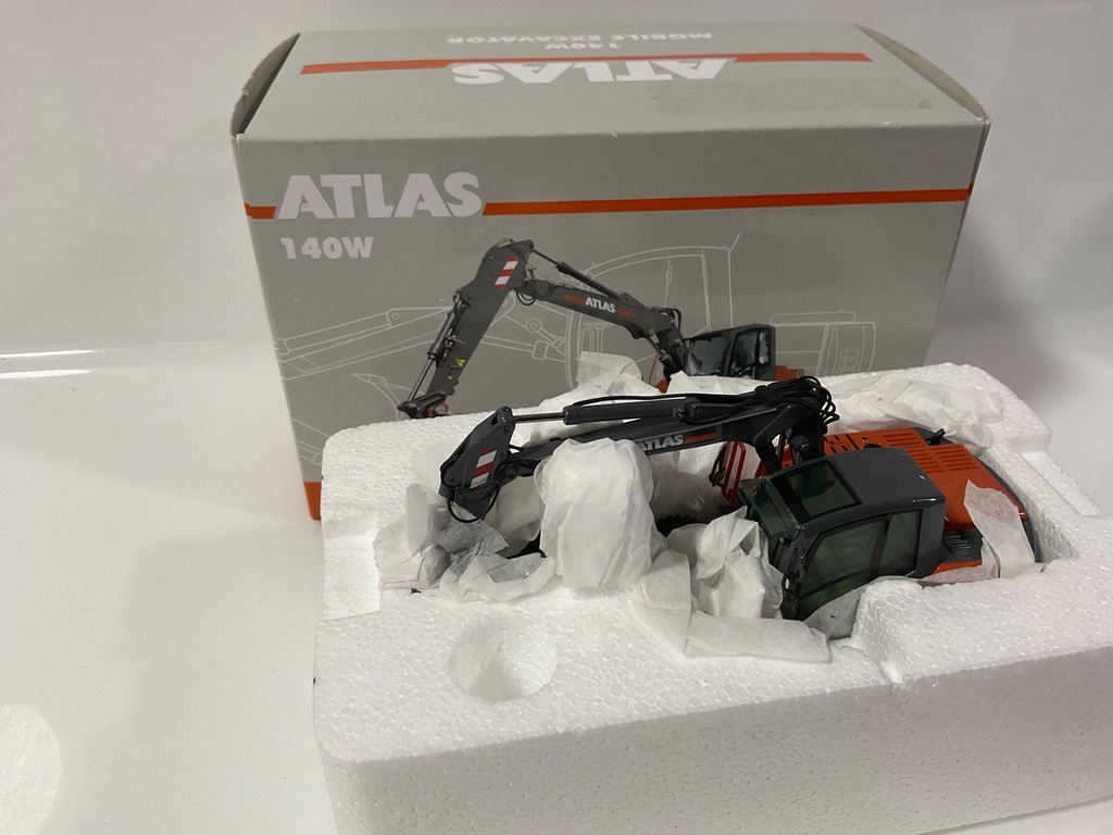 1/50 NZG ATLAS 140W WHEELED EXCAVATOR  - Photo 2