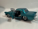 1/18 HOTWHEELS 1957 FORD THUNDERBIRD GREEN TEAL ON WHITE - Photo 3