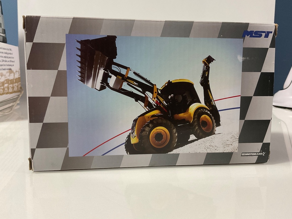 1/50 MOTORART MST 644 BACKHOE LOADER  - Photo 2