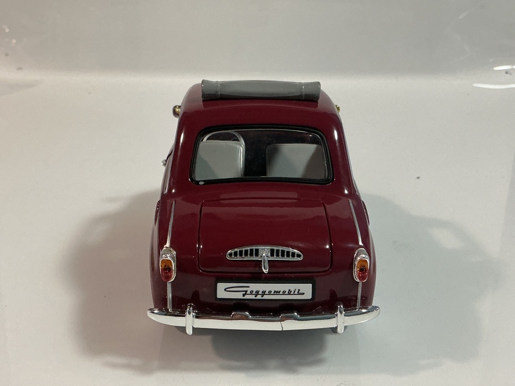1/18 REVELL AG GOGGOMOBIL 1997 RED ON GRAY - Photo 4