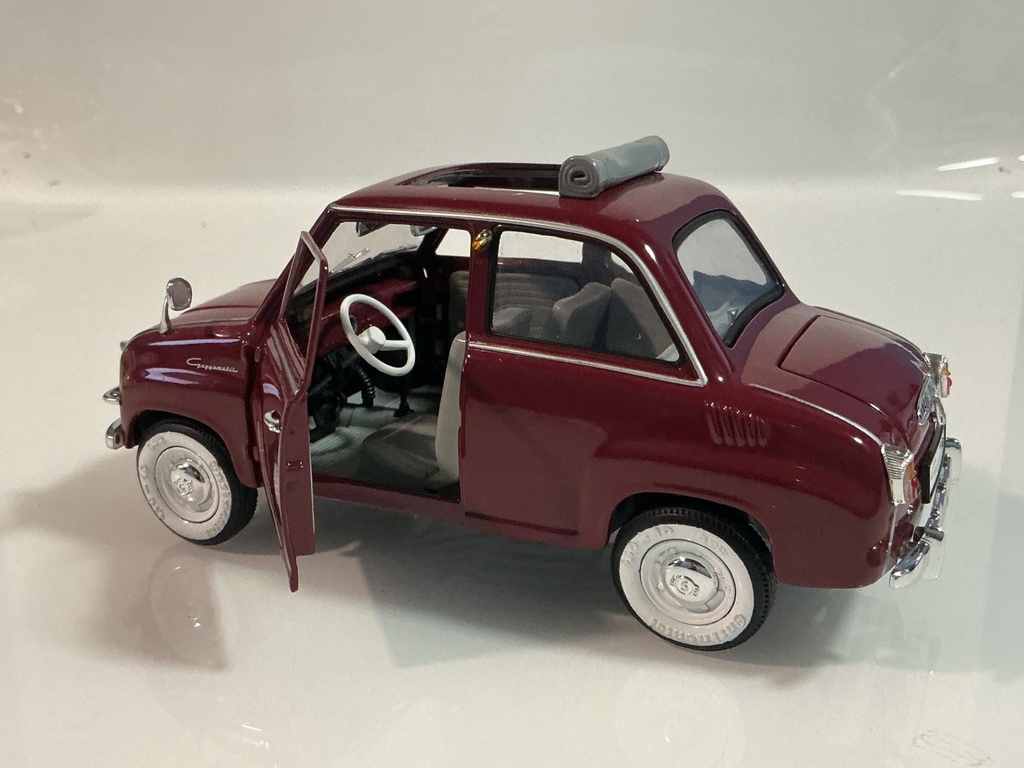 1/18 REVELL AG GOGGOMOBIL 1997 RED ON GRAY - Photo 5