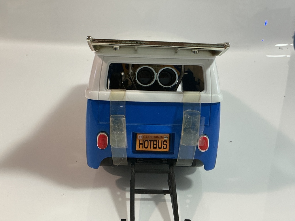 1/18 HOTWHEELS 1999 MATTEL WHITE / BLUE ON YELLOW - Photo 4