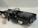 1/18 ROAD SIGNATURE 1955 FORD THUNDERBIRD BLACK ON WHITE - Photo 4
