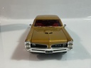 1/18 ERTL 1966 PONTIAC GTO LIGHT BROWN ON RED - Photo 6