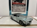 1/18: ERTL 1969 CHEVROLET CAMARO SS RAG TOP SILVER ON BLACK image
