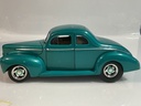 1/18 ERTL 1940 FORD COUPE CYAN ON TAN - Photo 3