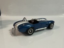 ERTL SHELBY  COBRA 427 BLUE/WHITE ON BLACK JUNKYARD PARTS CAR - Photo 5