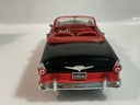 1/18 ERTL 1956 FORD SUNLINER BLACK ON RED  - Photo 4