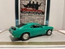 1/18: ERTL 1970 FORD MUSTANG BOSS 429 GREEN ON BLACK image