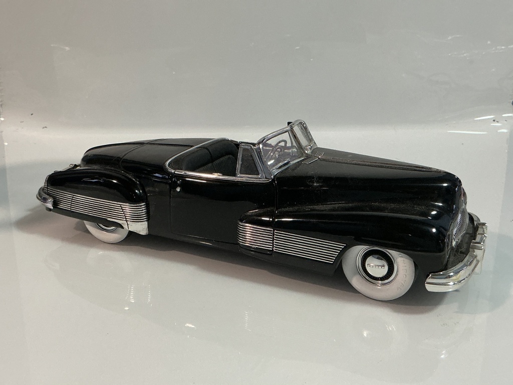 1/18 ANSON 1938 BUICK Y JOB BLACK ON BLACK - Photo 6