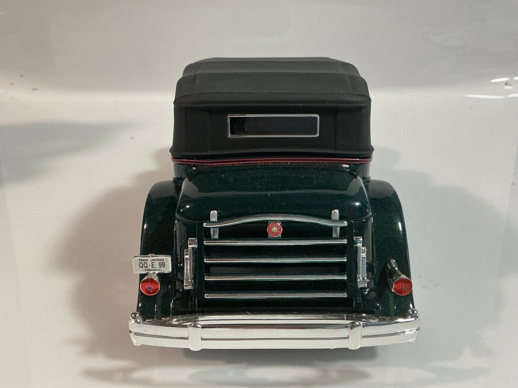1/18 ANSON 1934 PACKARD GREEN ON BROWN / RED - Photo 4
