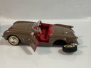 1/18 MIRA SOLIDO 1953 CHEVROLET CORVETTE BROWN ON RED - Photo 3